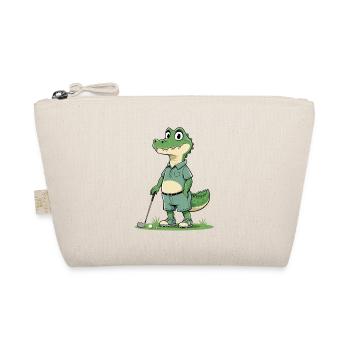 Alligator Golfheld im Casual-Look - Bio-Täschchen - Natur - Vorne
