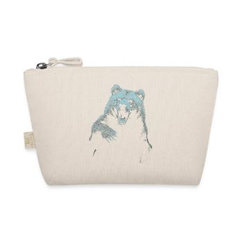 Grizzly Bear Randonnée Camping Ours brun vintage - Trousse biologique - nature - Devant