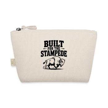 Gebaut für die Stampede - Bio-Täschchen - Natur - Vorne