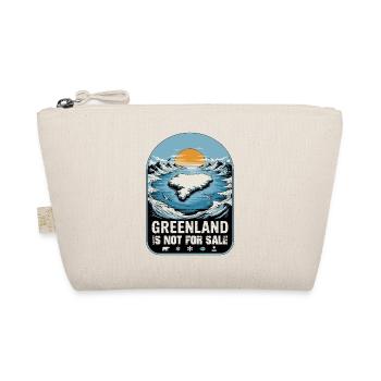 Greenland Is Not For Sale - Organic Pouch - nature - Front