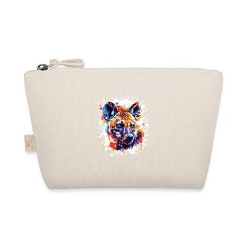 Portrait de chien : Éclaboussure aquarelle - Trousse biologique - nature - Devant