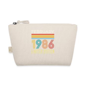 Cadeau d'anniversaire Février 1986 40 ans Vintage - Trousse biologique - nature - Devant