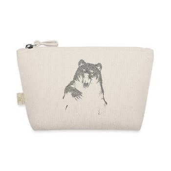 Grizzly Bear Randonnée Camping Ours brun vintage - Trousse biologique - nature - Devant