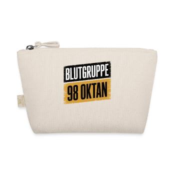 Blutgruppe 98 Oktan - Benzin Design - Bio-Täschchen - Natur - Vorne