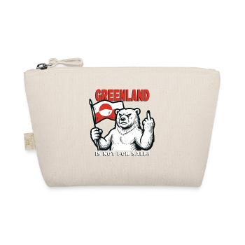 Greenland Is Not For Sale - Organic Pouch - nature - Front