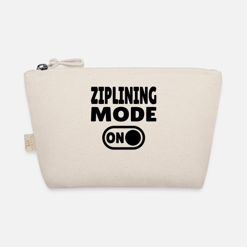 Ziplining Mode ON – Adrenaline on the Zipline Organic Pouch