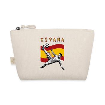 Football Espagne Drapeau Espagne Retournée - Trousse biologique - nature - Devant