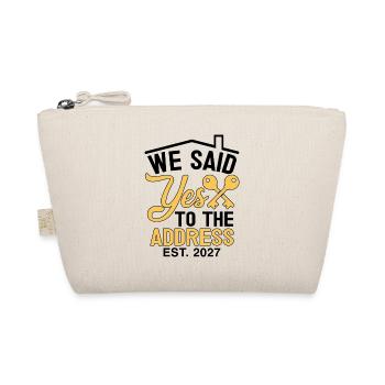 We Said Yes to The Address 2027 - Bio-Täschchen - Natur - Vorne