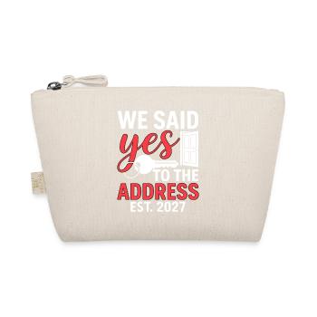 We Said Yes to The Address 2027 - Organic Pouch - nature - Front