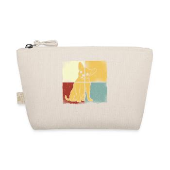 Chihuahua Chihuahueño Retro - Organic Pouch - nature - Front