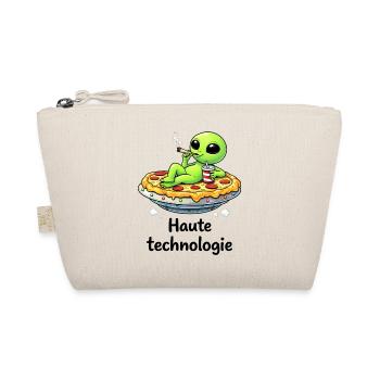 High tech – Alien relax and quirky humor - Organic Pouch - nature - Front