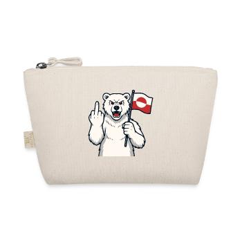 Greenland Is Not For Sale - Organic Pouch - nature - Front