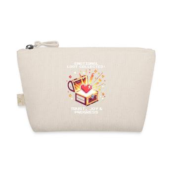 Emotional Loot | Progress in Social Work - Organic Pouch - nature - Front