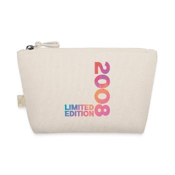 2008 18th Birthday Gift 18th Anniversary - Organic Pouch - nature - Front