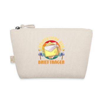 Parcel deliverers RESPECT THE POSTMAN LUSTIG - Organic Pouch - nature - Front