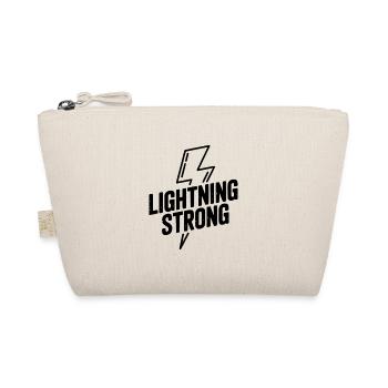 Lightning Strong - Organic Pouch - nature - Front