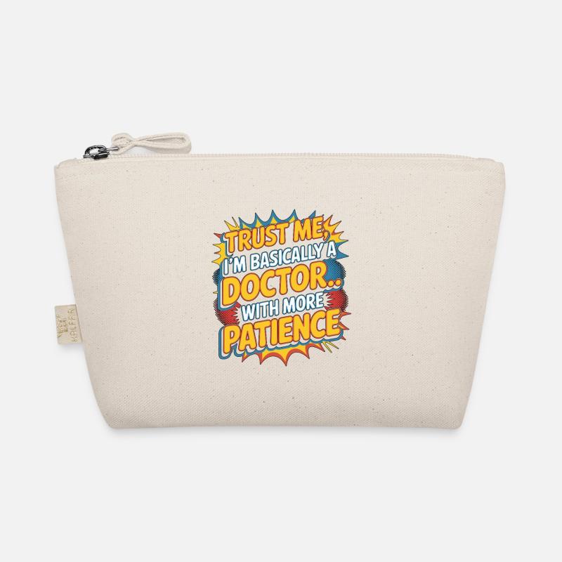 Nurse Practitioner Trust Me I'm Registered Nurse Organic Pouch