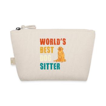 World's Best Dog Sitter - Organic Pouch - nature - Front