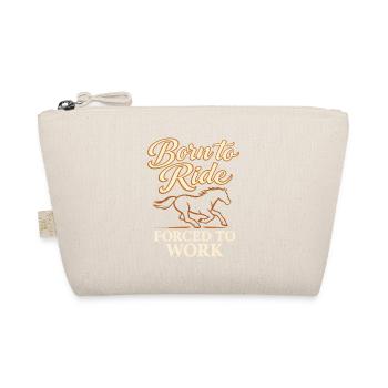 Horse People Equestrian Identity Barn - Organic Pouch - nature - Front