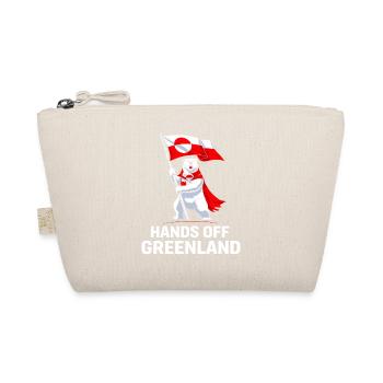 Greenland hands out of contact - Organic Pouch - nature - Front