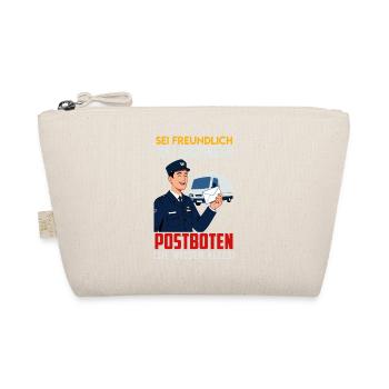 Postman BE KIND TO YOUR POSTMAN ISEI - Organic Pouch - nature - Front