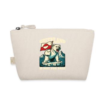 Greenland Is Not For Sale - Organic Pouch - nature - Front