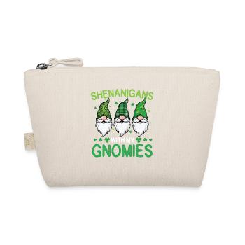 Shenanigans With My Gnomies St Patrick's - Organic Pouch - nature - Front