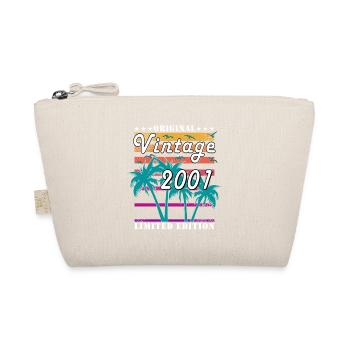 Limited Edition 2001 - Geburtstag - Jahrgang - Bio-Täschchen - Natur - Vorne