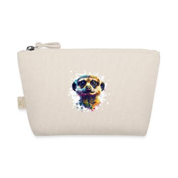 Éclaboussure de portrait de suricate - Trousse biologique - nature - Devant