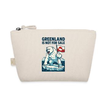 Greenland Is Not For Sale - Organic Pouch - nature - Front
