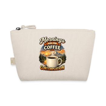 Les matins sont faits pour le café - Amoureux du café - Trousse biologique - nature - Devant