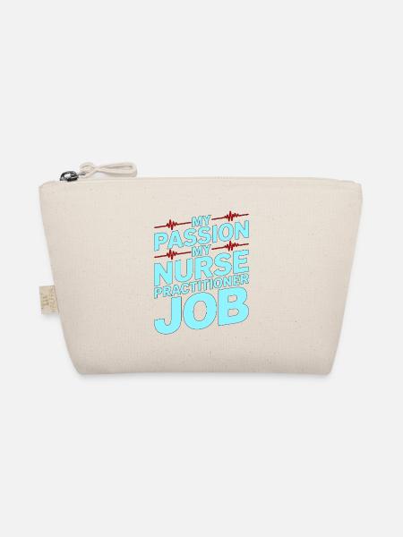 Nurse Practitioner My Passion My Advanced Nursing - Bio-Täschchen - Natur - Vorne