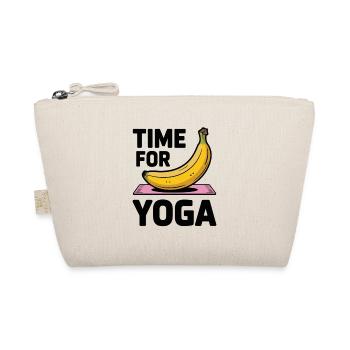 Banana in Yoga: Time for Flow - Organic Pouch - nature - Front