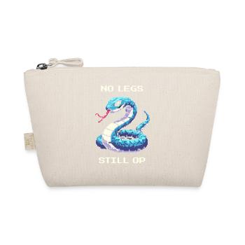 No legs, but still surgery | Snake Humor - Organic Pouch - nature - Front