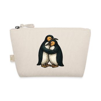 Two-Way Penguins Hug - Organic Pouch - nature - Front