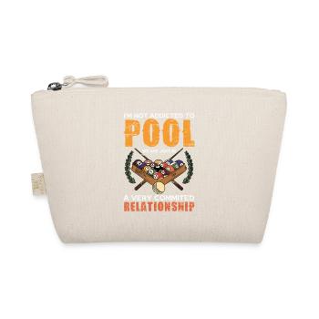 Pool Passion: Firmly Connected - Organic Pouch - nature - Front