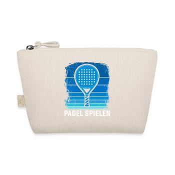 PADEL PLAY Padel Racket Sport Funny - Organic Pouch - nature - Front