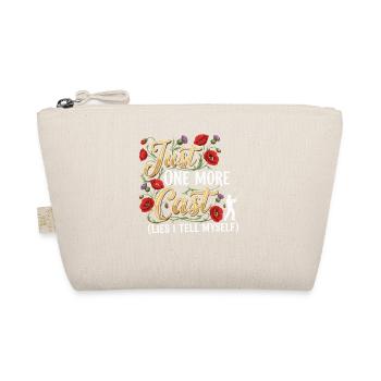 Just One More Cast Lies I Tell Myself Fishing - Organic Pouch - nature - Front