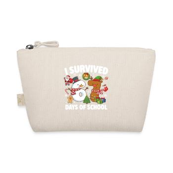 67 Days Of School Meme Survived Funny Trend - Organic Pouch - nature - Front
