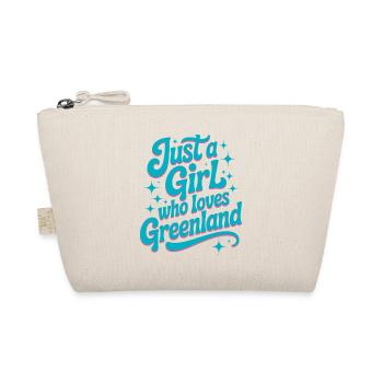 Juste une fille qui aime le Groenland Fan de Grönland - Trousse biologique - nature - Devant