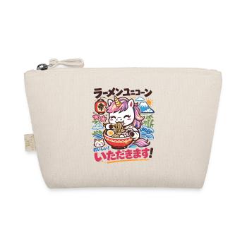 Kawaii Einhorn | Ramen | Nudelsuppe | Fast Food  - Bio-Täschchen - Natur - Vorne