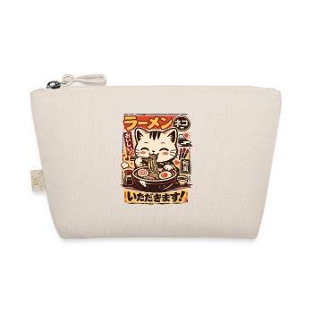 Kawaii Katze | Ramen | Nudelsuppe | Fast Food - Bio-Täschchen - Natur - Vorne