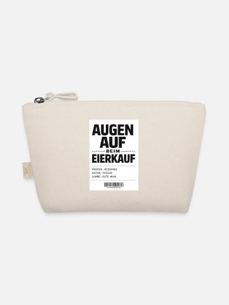 Keep your eyes open when buying eggs - Organic Pouch - nature - Front