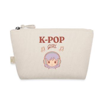 K-Pop Girl Koreanische Musik Süße Kpop-Fans Korea - Bio-Täschchen - Natur - Vorne