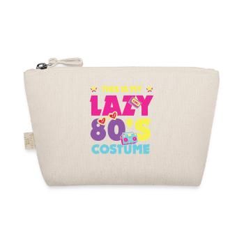 This is my Lazy 80's 80's Costume Costume - Organic Pouch - nature - Front