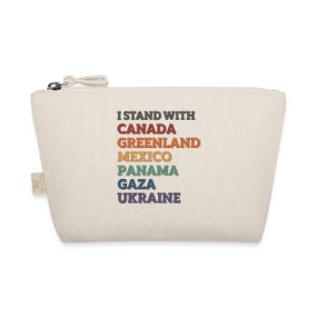 Je soutiens le Canada, Gaza, le Groenland, le Panama, l’Ukraine - Trousse biologique - nature - Devant