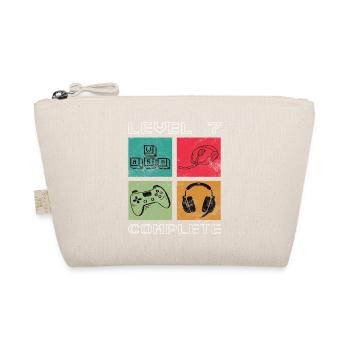 Birthday Gamer Level 7 Years Unlocked - Organic Pouch - nature - Front