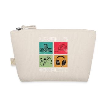5th Birthday 5 Years Level 5 Birthday Gift - Organic Pouch - nature - Front
