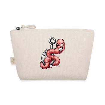 Ver en colère sur le crochet – Dessin de dessin animé - Trousse biologique - nature - Devant