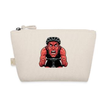 Bicycle Road Bike Cyclist Bike Sport Mountain Bike - Organic Pouch - nature - Front